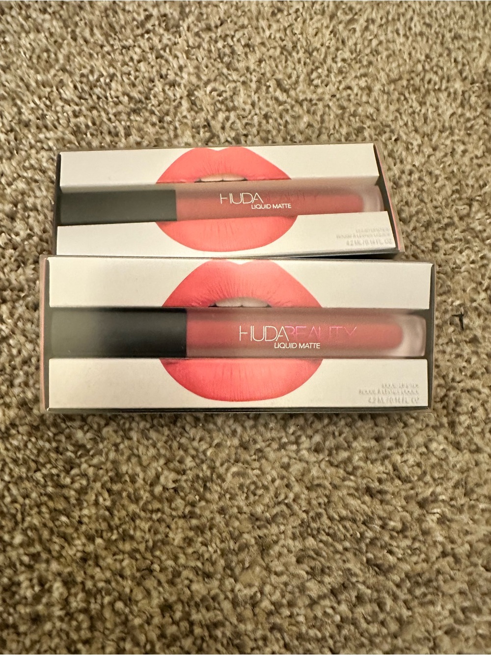 HUDA BEAUTY Liquid Matte Lipstick - Gossip Gurl Duo